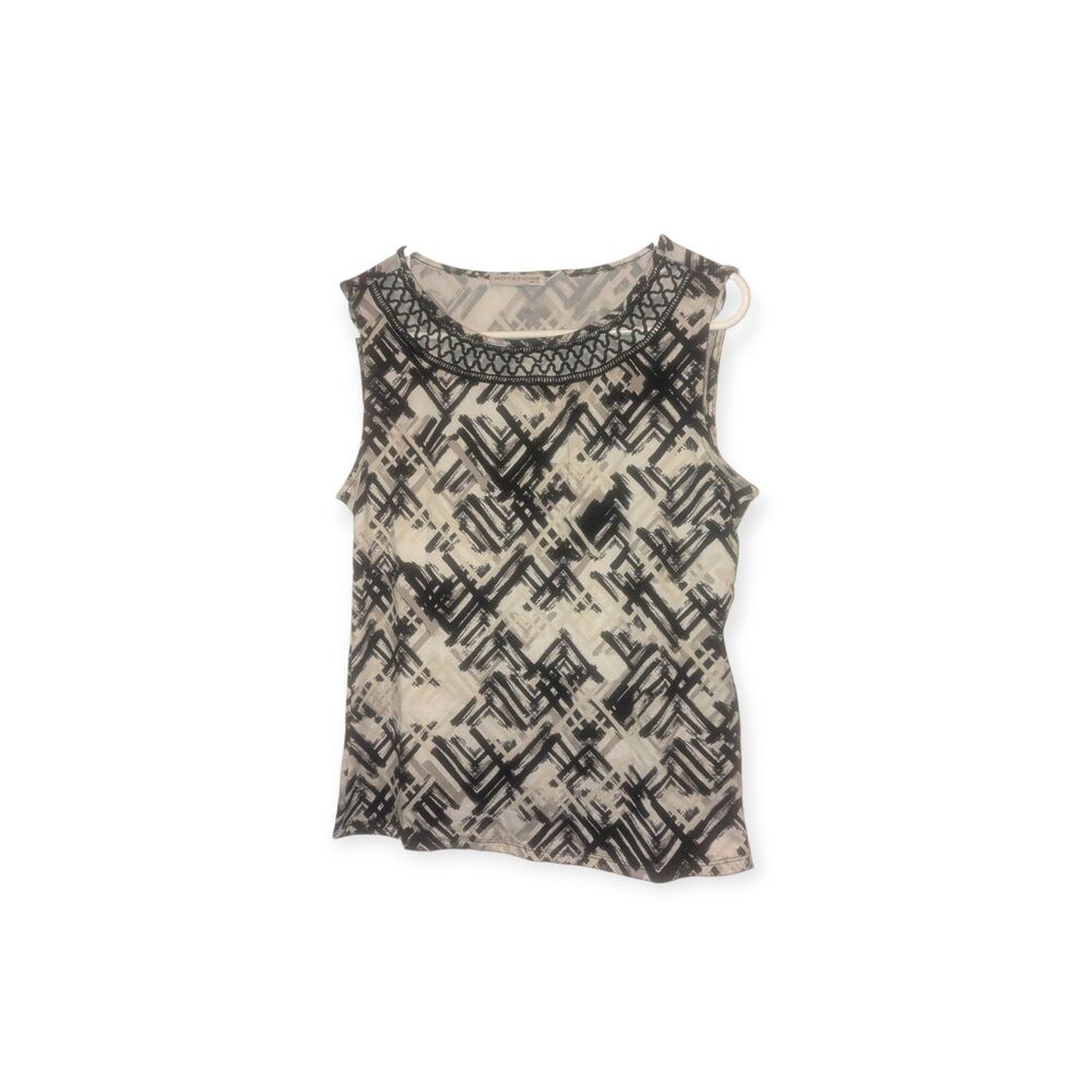 Notations Petite Tank Top Blouse